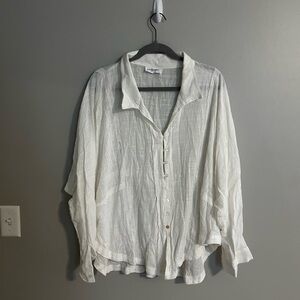 Carly Jean Los Angeles White Blouse